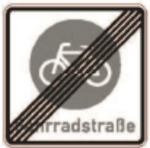 Schild 244.2: Beginn Fahrradstraße